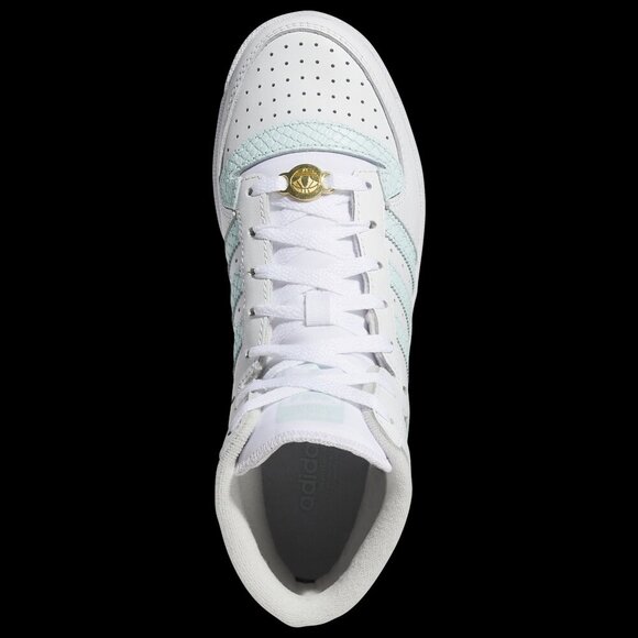 Adidas Originals Top Ten Rb Casual Sneakers Snake Mint Blue White New in Box b79 - Picture 7 of 8